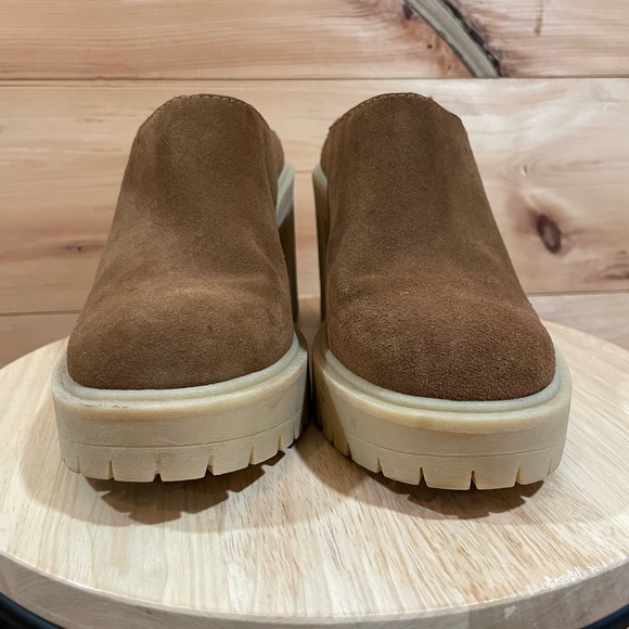 Carry Heels in Came Suede Size 8 - Picture 10 of 14